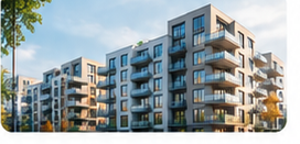 Modern condominium community